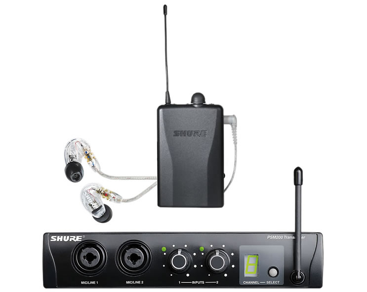 Фото Беспроводная мониторная система SHURE EP2TR215CL R8 800 - 814 MHz