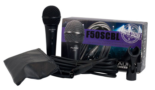 Фото Вокальный динамический микрофон AUDIX F50SCBL