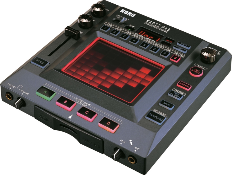 Фото korg kaoss pad 3 процессор эффектов.