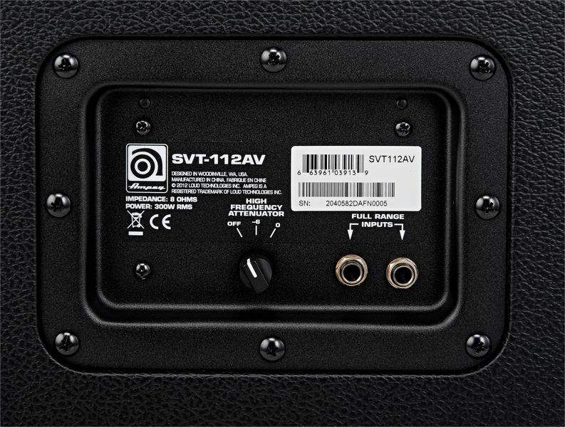 Фото Ampeg SVT112AV  Басовый кабинет 