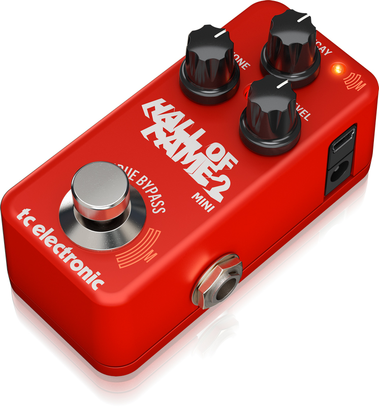 Фото Педаль эффекта реверберации TC electronic HALL OF FAME 2 MINI REVERB