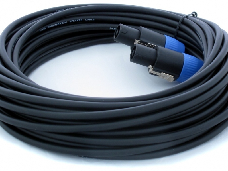 Фото Reloop Speaker cable pro 20m Кабель акустический