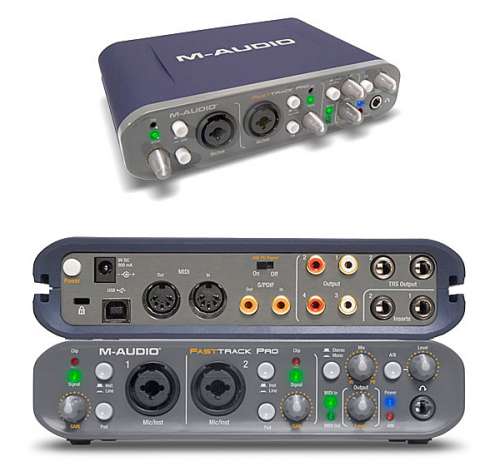 Фото Аудиоинтерфейс M-Audio Fast Track Pro