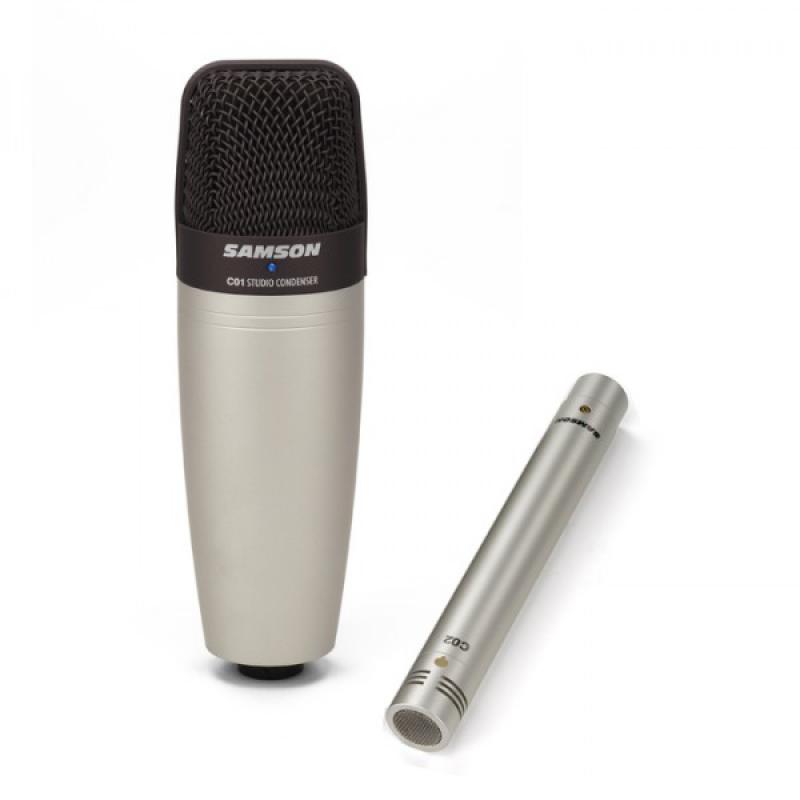 Фото Samson C01/C02 CL Набор из двух конденсаторных микрофонов