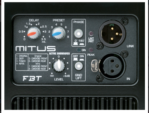 Фото Активный сабвуфер FBT MITUS 118SA