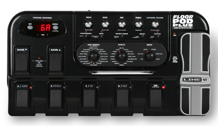 Фото LINE6 FLOOR POD PLUS гитарный процессор