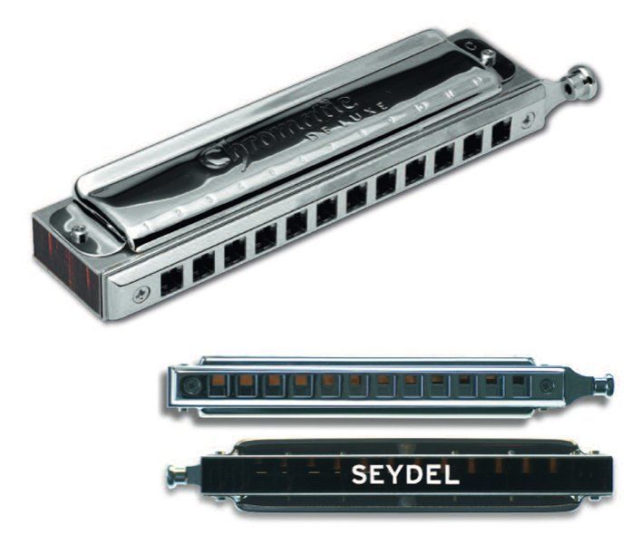 Фото Губная гармошка хроматическая Seydel Sohne 51480C De Luxe C