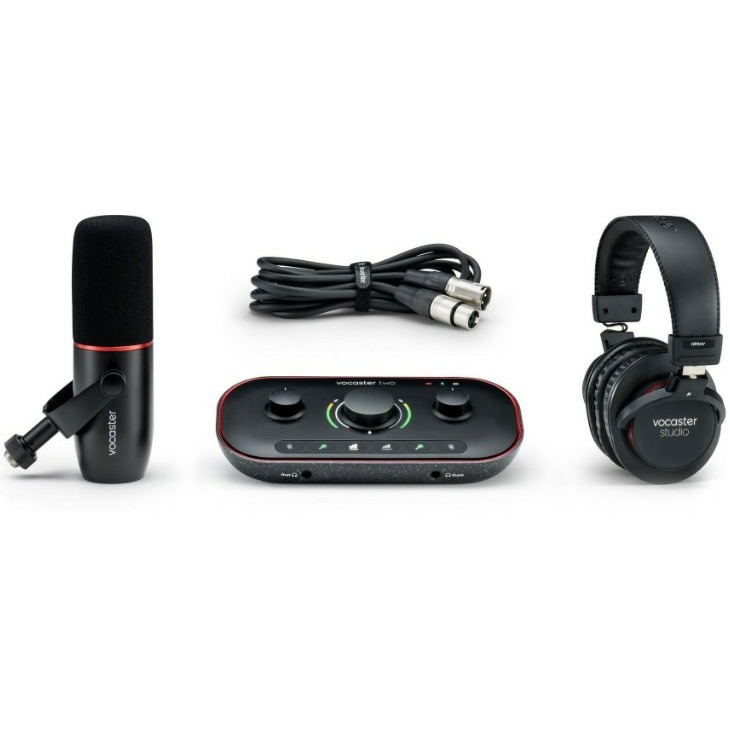 Фото Комплект оборудования для звукозаписи FOCUSRITE Vocaster Two Studio Podcast Set