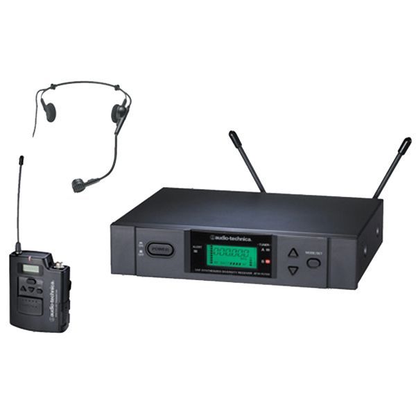 Фото Audio-technica ATW3110b/HC1 (в комплекте с головным микрофоном)