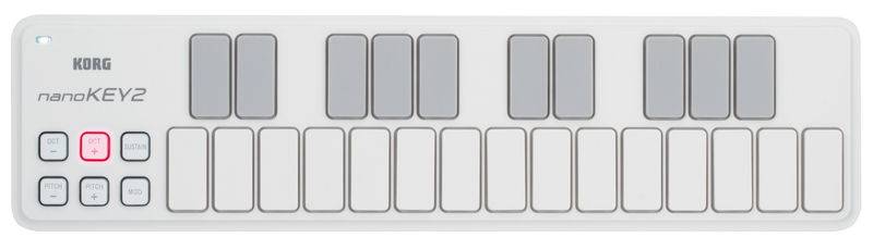 Фото MIDI клавиатура KORG NANOKEY2-WH