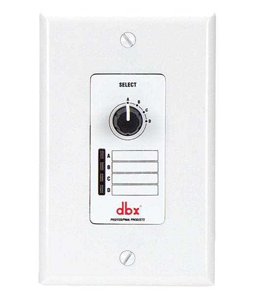 Фото Настенный зонный селектор программ DBX ZC-3