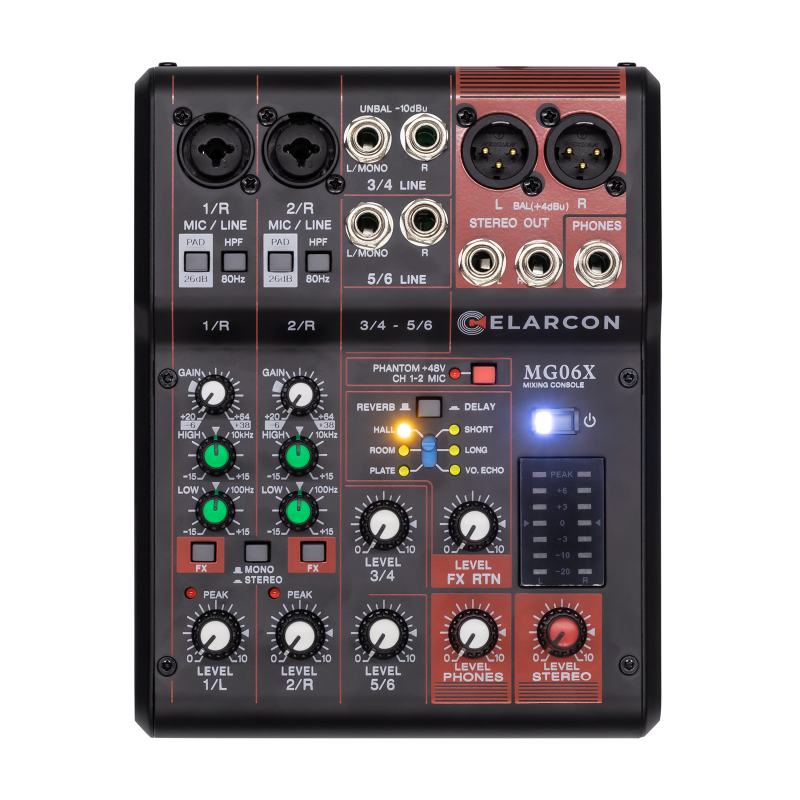 Фото Микшер аналоговый ELARCON MG06XU