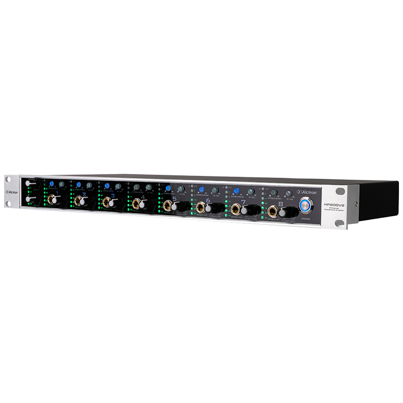 Фото Предусилитель для наушников Alctron HP800 V2 8 канальный, рэковый