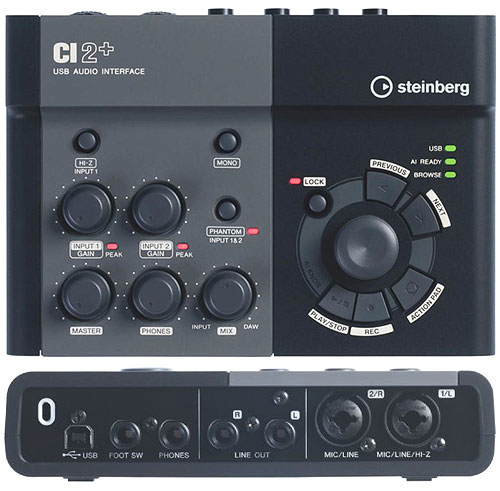 Фото Аудиоинтерфейс Steinberg CI2+ Pro Kit