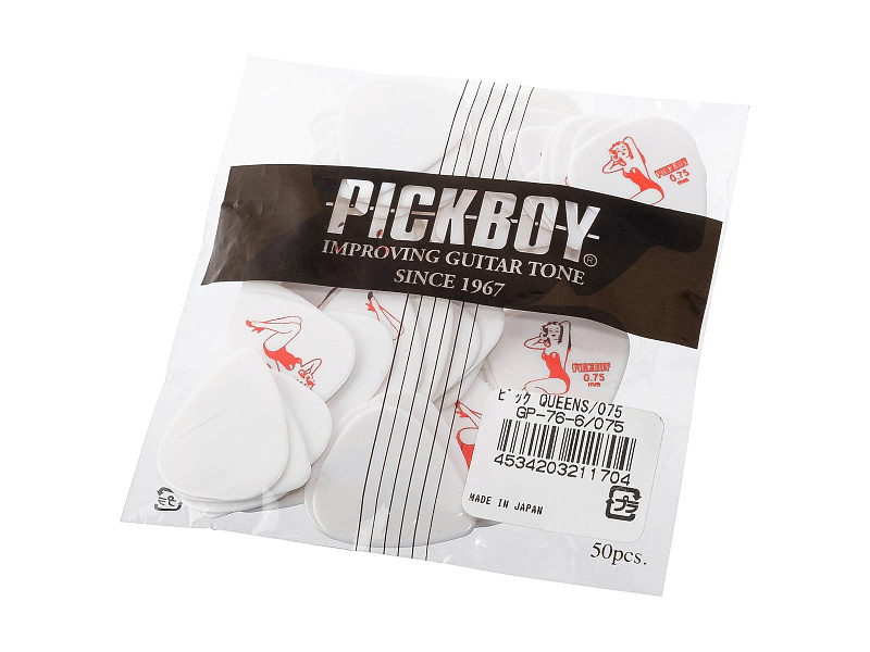 Фото Медиаторы PickboyGP-76-6/075 Celltex Heavy Metal