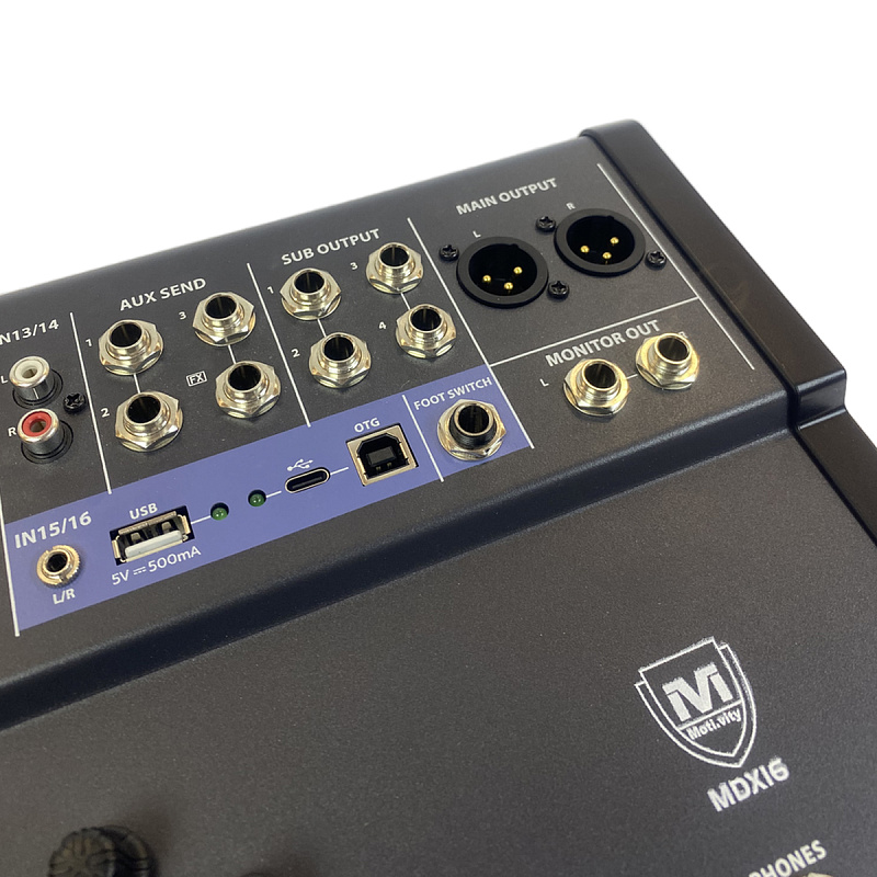 Фото Цифровой микшерный пульт Moti.vity MDX16