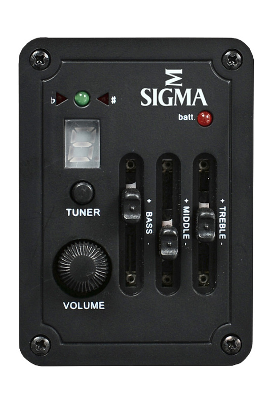 Фото Тревел гитара Sigma TM15-E 