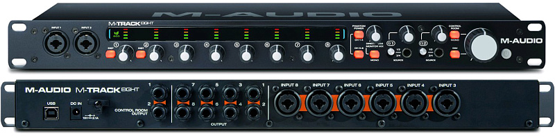 Фото Аудиоинтерфейс M-Audio MTrack Eight