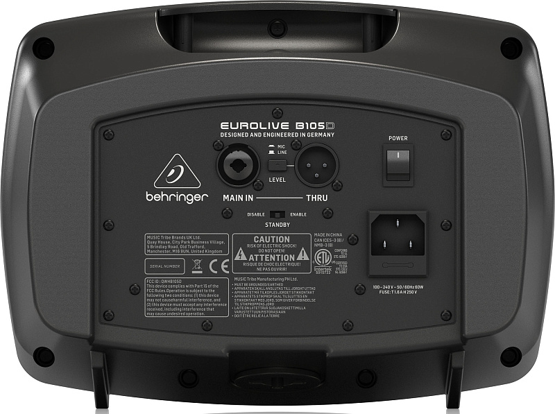 Фото Портативная акустическая система Behringer B105D