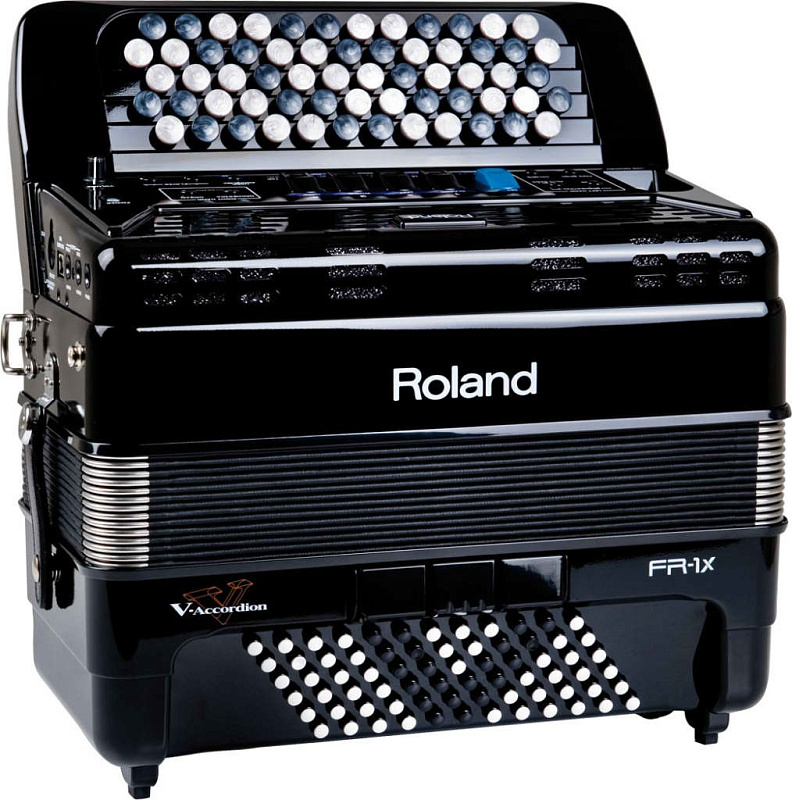 Фото ROLAND FR-1XB BK Цифровой баян