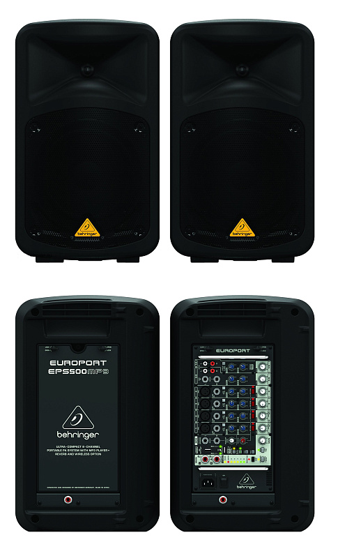 Фото Портативная система звукоусиления Behringer EPS500MP3