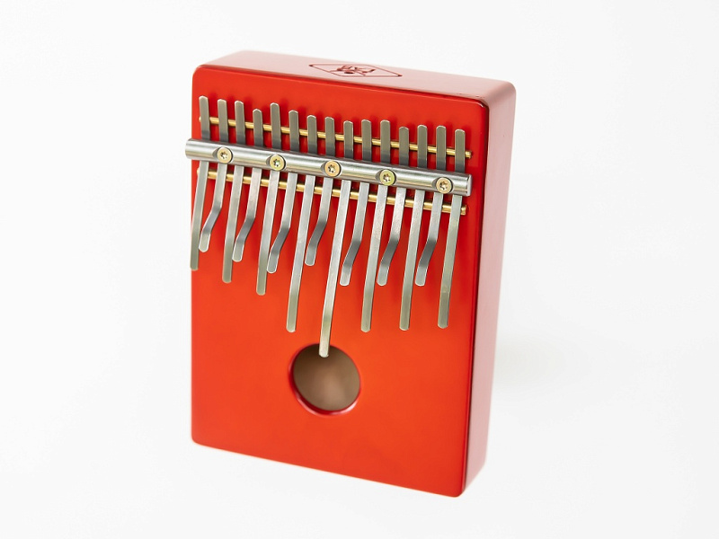 Фото KL-A-K15MNPM-R Калимба каримба 15, Nunga, средняя, красная, Kalimba LAB