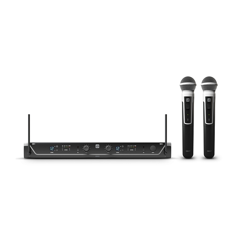 Фото Радиосистема с 2 ручными микрофонами LD Systems U305 HHD 2