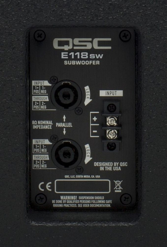 Фото Пассивный сабвуфер QSC E118SW