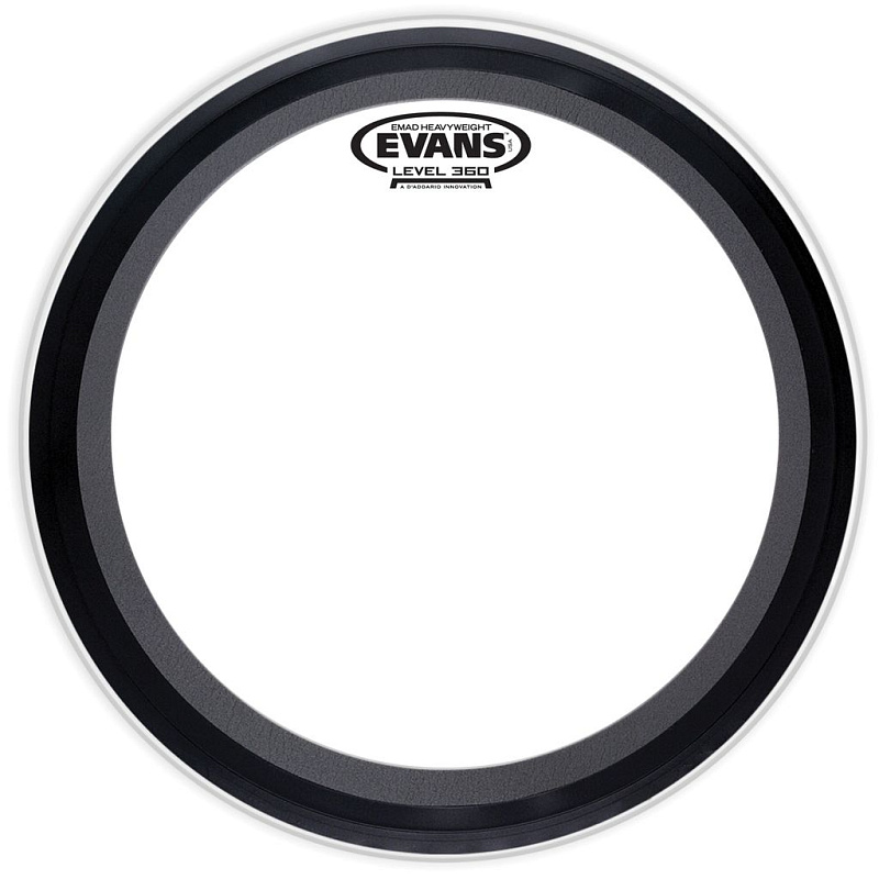 Фото Пластик для бас барабана Evans BD22EMADHW