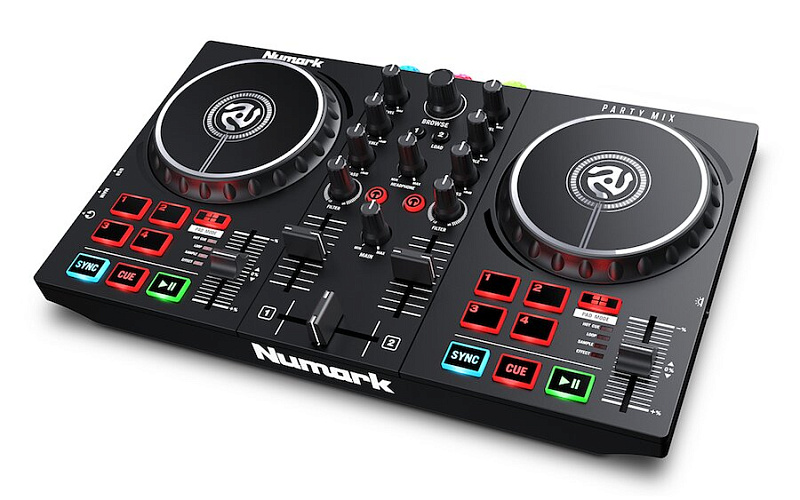 Фото DJ-контроллер NUMARK PARTYMIX II в комплекте ПО Serato