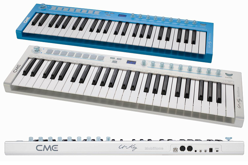 Фото MIDI-клавиатура CME U-Key (Blue)