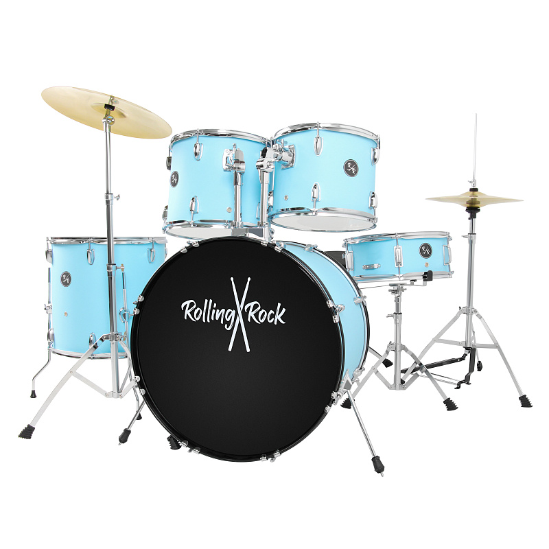 Фото Ударная установка Rolling Rock JR-2225C Turquoise