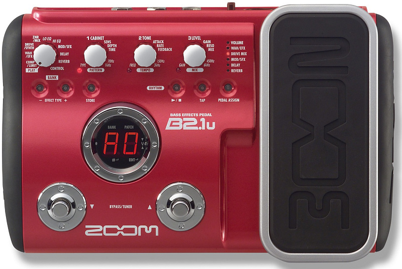 Фото ZOOM B2.1u Басовый процессор эффектов