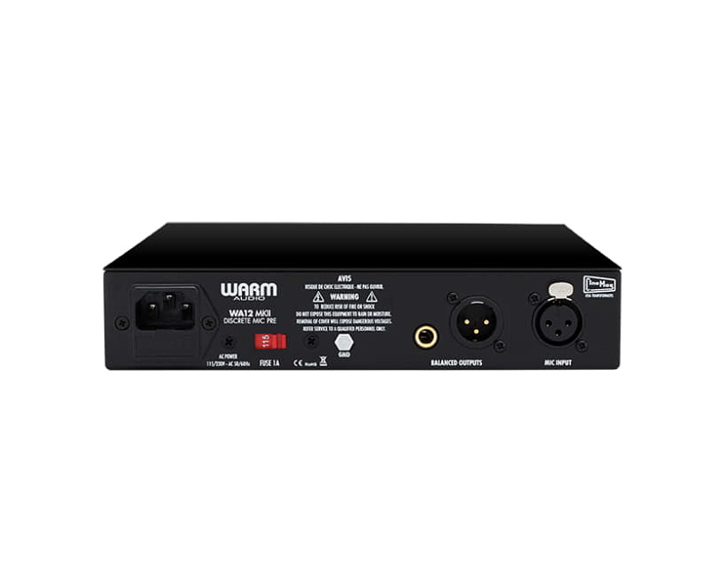 Фото Микрофонный предусилитель WARM AUDIO WA12 MKII Black