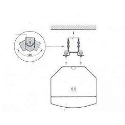 Крепеж настенный RCF MA 3-5W