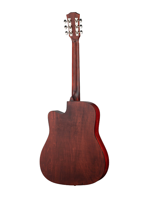 Фото FT-221-3TS Акустическая гитара 41", с вырезом, санберст, Fante
