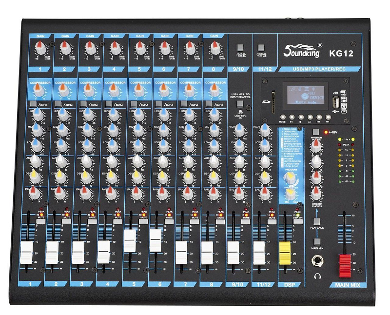 Фото Микшерный пульт Soundking KG12