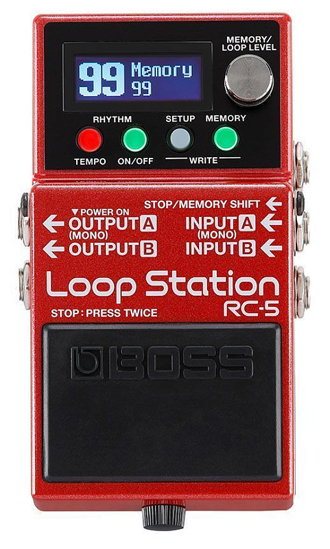 Фото Гитарная педаль лупер Boss RC-5