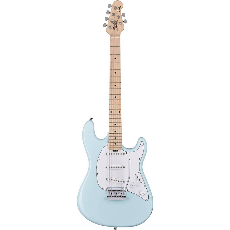 Фото Электрогитара Sterling Cutlass SSS Daphne Blue