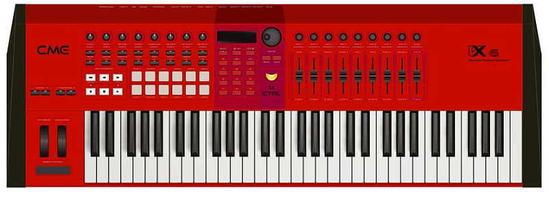 Фото MIDI-клавиатура CME VX6