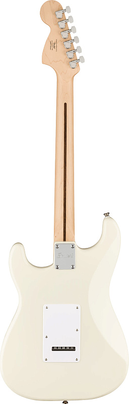 Фото FENDER SQUIER Affinity 2021 Stratocaster MN Olympic White