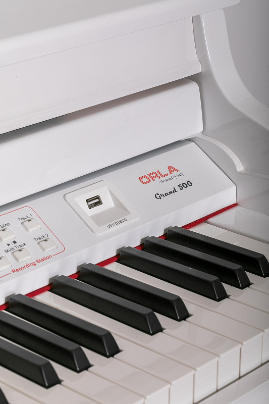 Фото Цифровой рояль Orla Grand-500-WHITE, с автоаккомпанементом