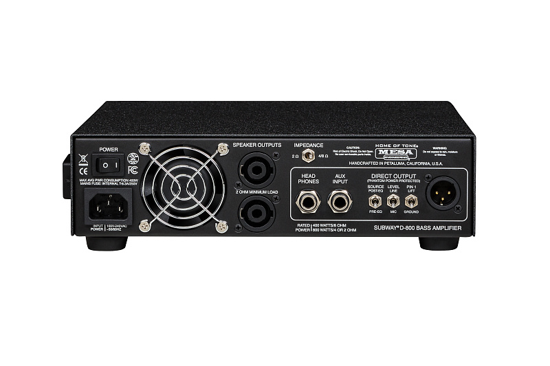 Фото Усилитель для бас гитары MESA BOOGIE SUBWAY D800