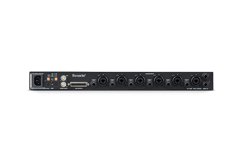 Фото Микрофонный предусилитель Focusrite Clarett+ OctoPre