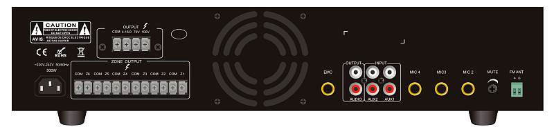 Фото Микшер-усилитель Direct Power Technology PA-M350BR