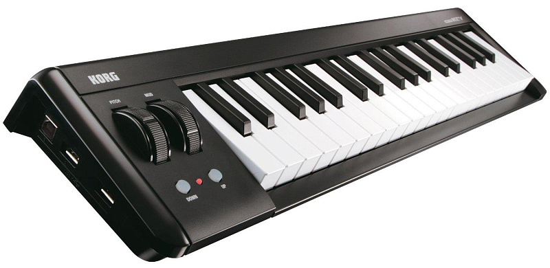 Фото KORG MICROKEY2-37(клавиш) компактная беспроводная МИДИ клавиатура(Bluetooth) с поддержкой мобильных устройств.