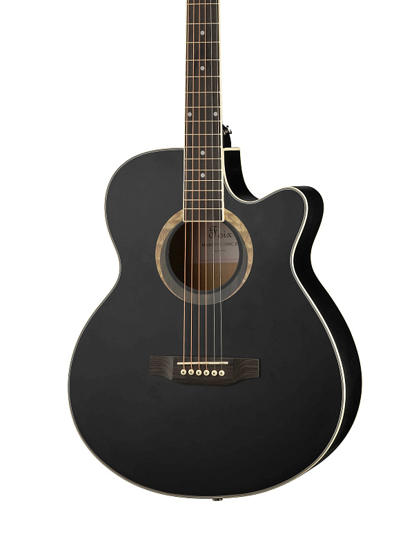 Фото Акустическая гитара Foix FFG-2040C-BK, черная